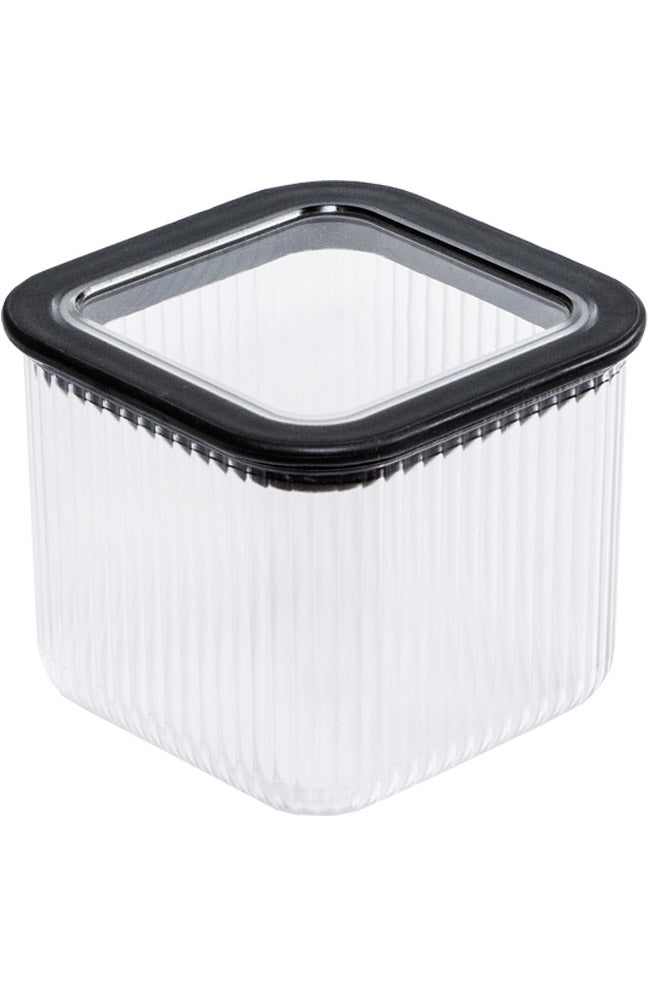 BRANQ - Pojemnik na żywność - plastikowy - kwadratowy - sypkie - 0,72 L