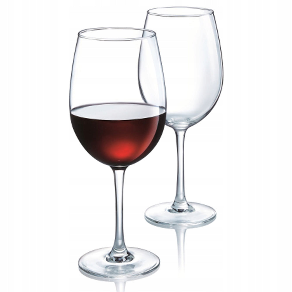 Kieliszki do wina czerwonego Ambition Venus bezbarwny 350ml 6 szt.