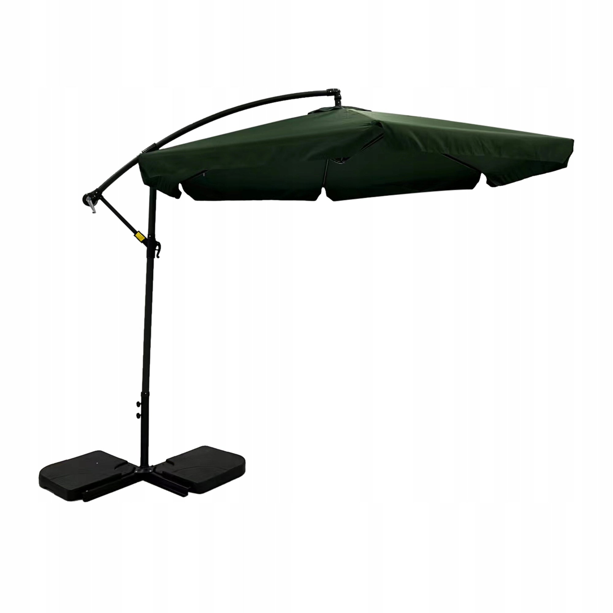47540 Parasol ogrodowy boczny z podstawą 3 m zielony PATIO