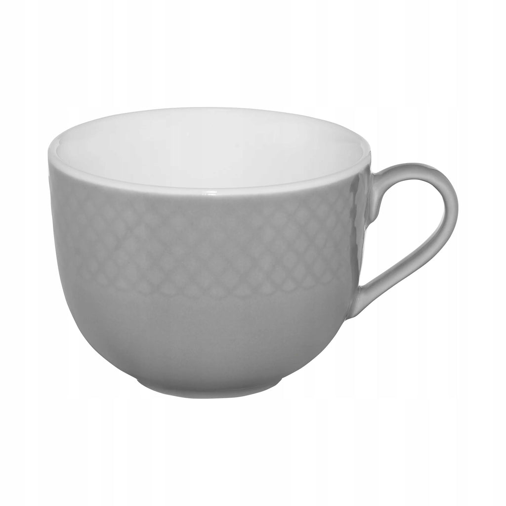 37619 Filiżanka porcelanowa Sonia 220 ml szara AMBITION