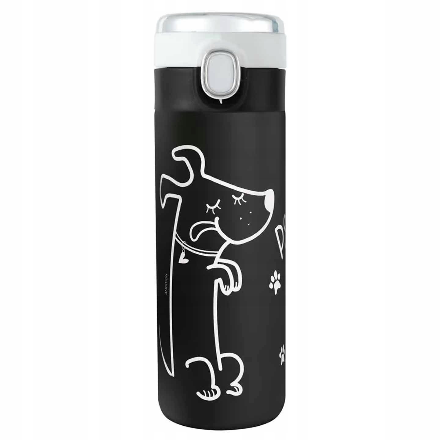 KUBEK TERMICZNY ZE WSKAŹNIKIEM TEMPERATURY KITTY LOVE PSYTUL 350ML AMBITION