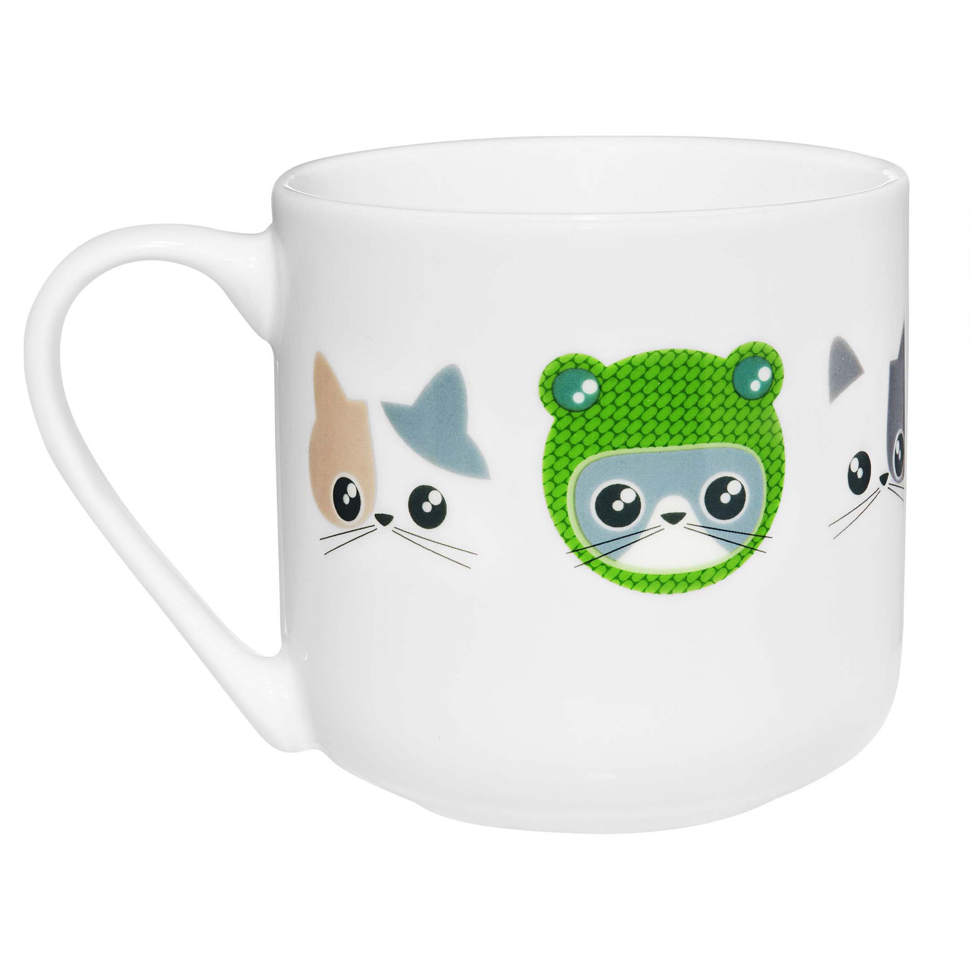 KUBEK 440 ML KITTY KOTY PORCELANA AMBITION