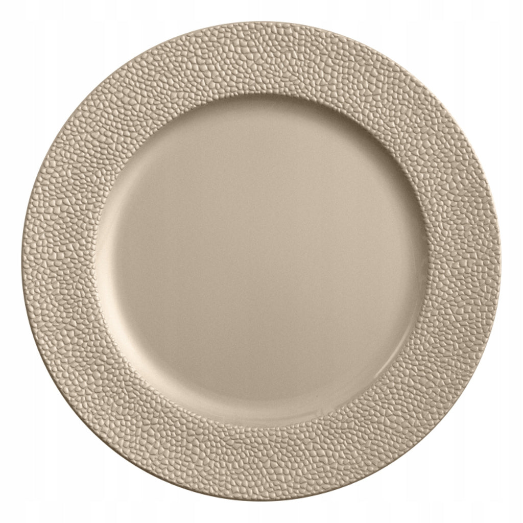 Podtalerz patera dekoracyjna 33 cm szampański Bubble AMBITION dj.