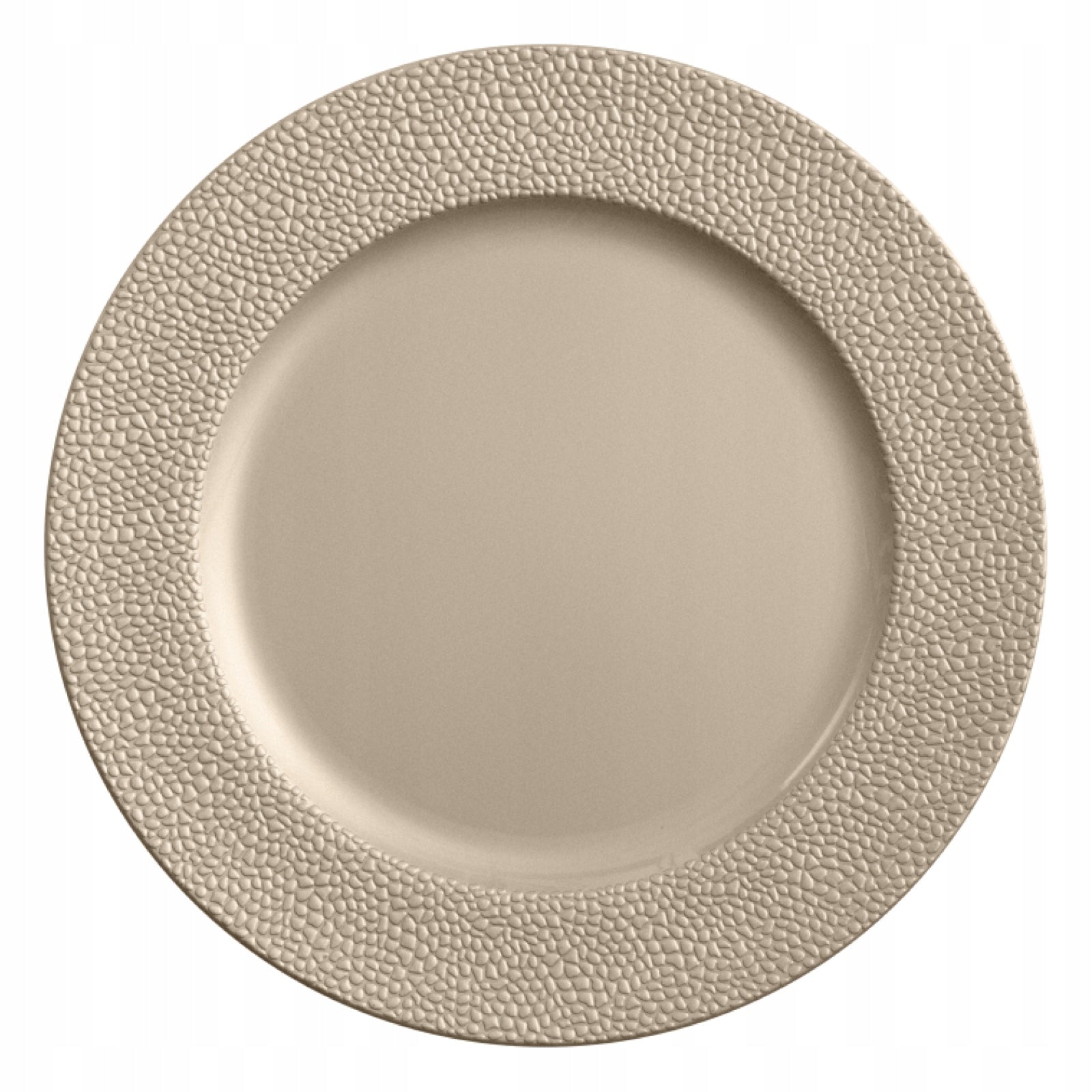 Podtalerz patera dekoracyjna 33 cm szampański Bubble AMBITION dj.