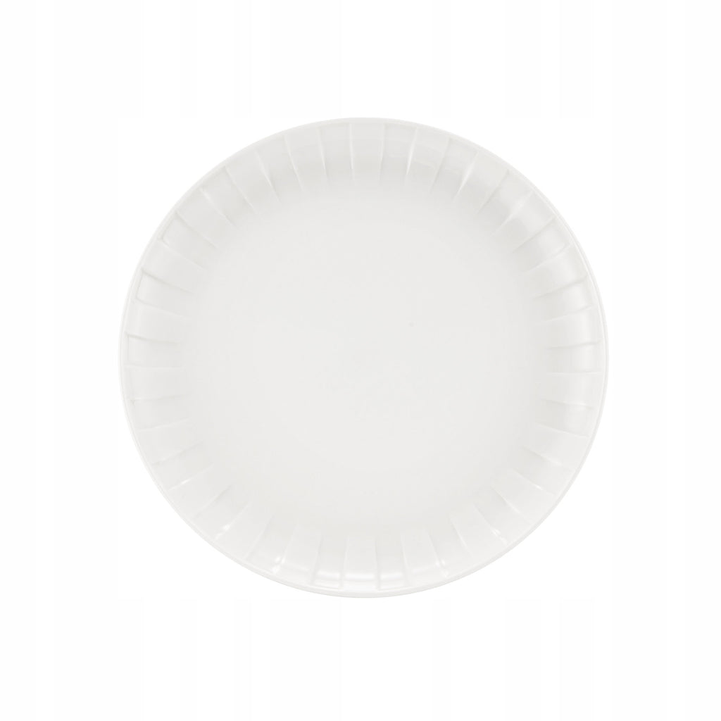 75000 Talerz deserowy Ligne 21 cm biały AMBITION