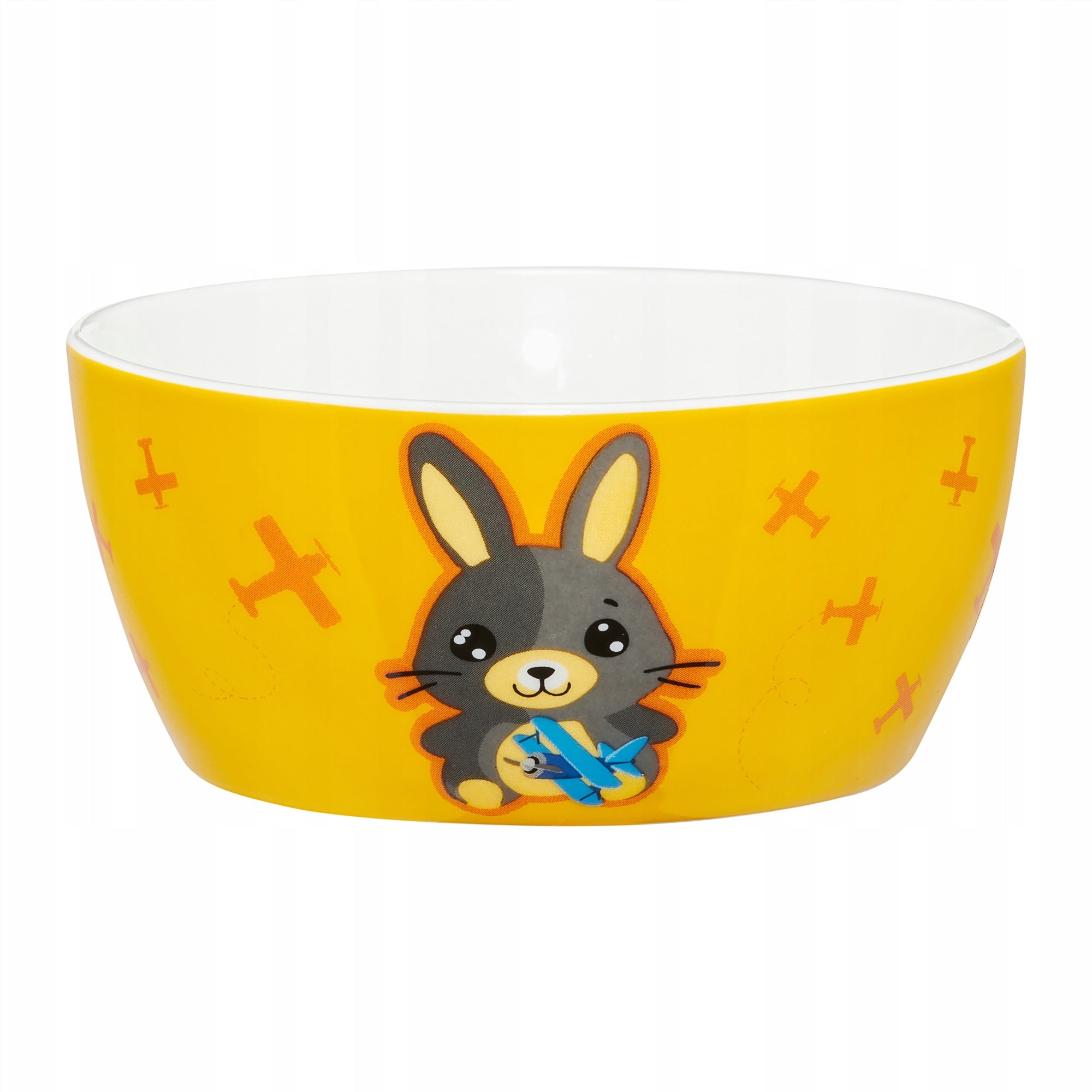 43128 Miseczka Betty i Bunny 400 ml żółta AMBITION JUNIOR