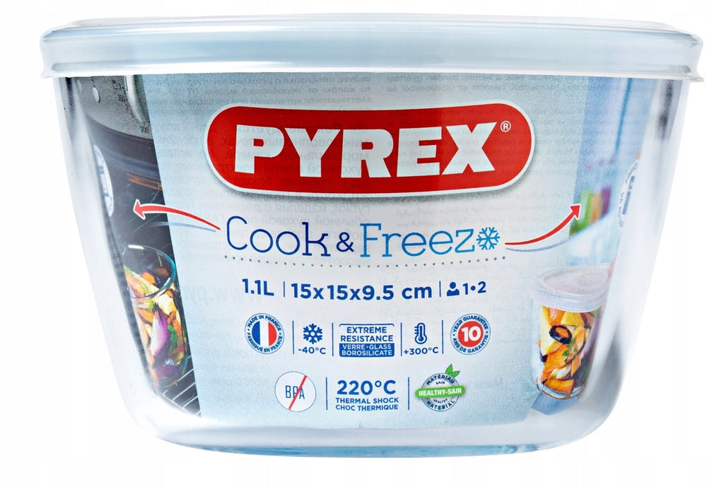 Naczynie żaroodporne okrągły Pyrex 1,1 l
