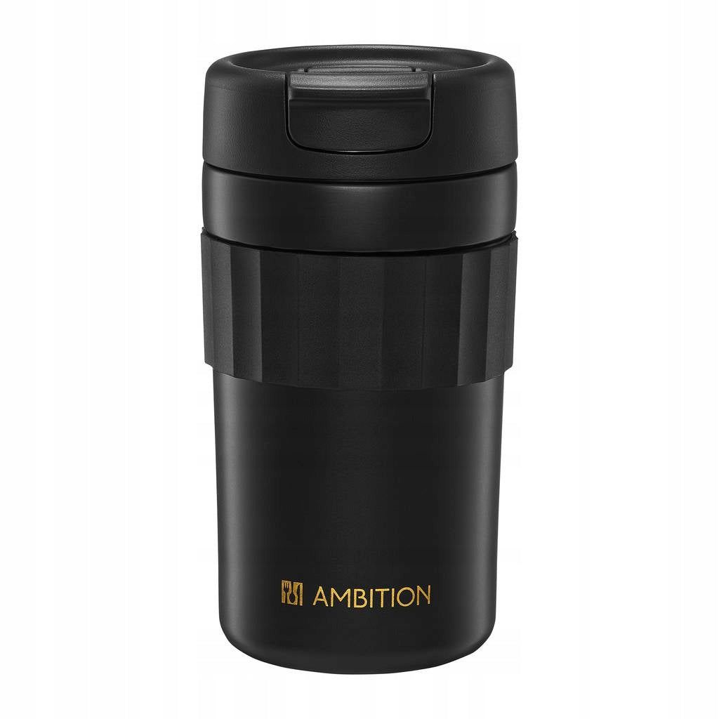 KUBEK TERMICZNY CZARNY NINO AMBITION 450 ML
