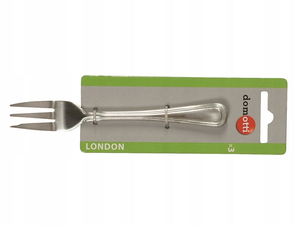 Widelczyk deserowy połysk Domotti London 3 szt.