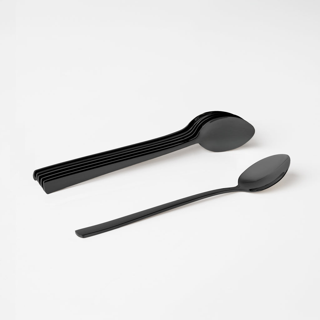 43392 Komplet 6 łyżeczek do deserów Prato 18,5 cm czarny AMBITION