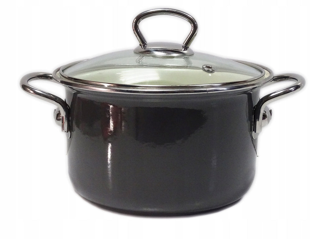 Garnek tradycyjny Emalia Olkusz OPTIMUM 2 l