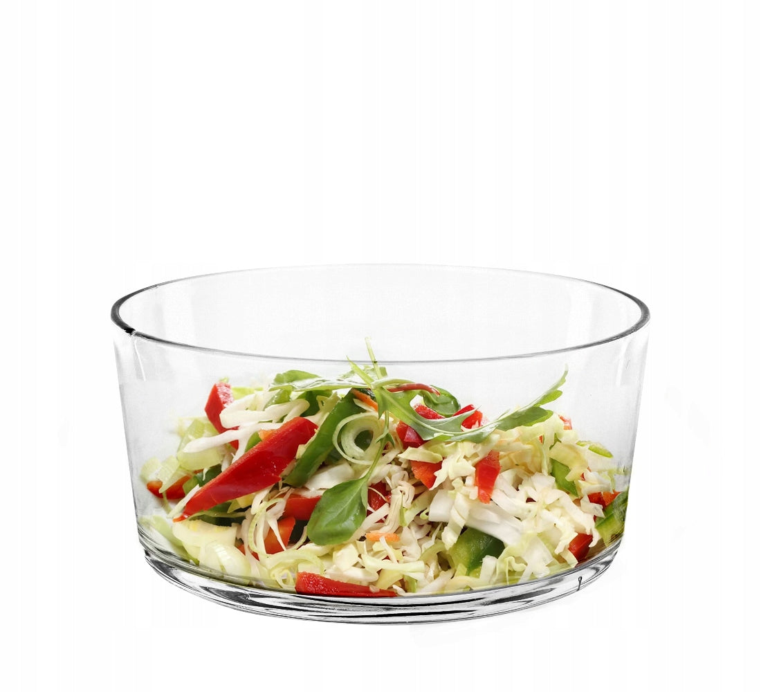 Salaterka Prosta 19 cm czarna