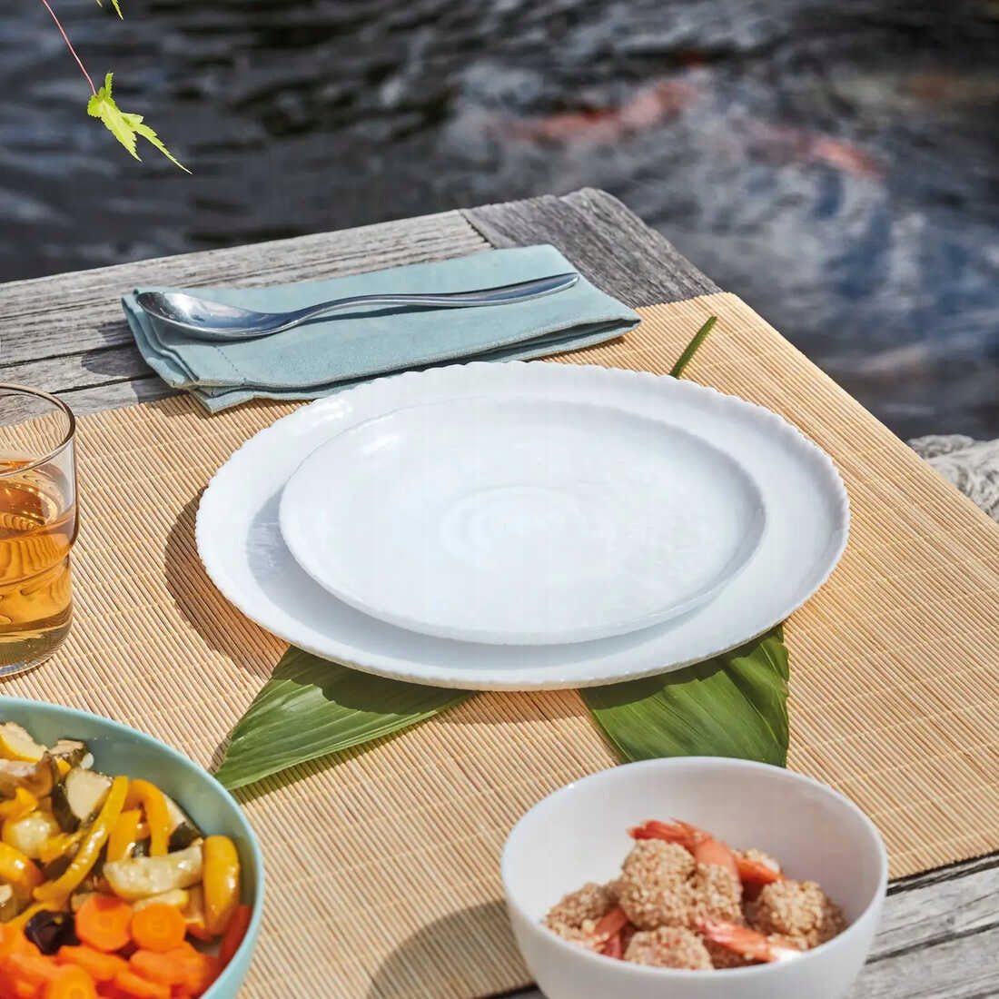 Talerz deserowy Luminarc Ammonite 19 cm dj.