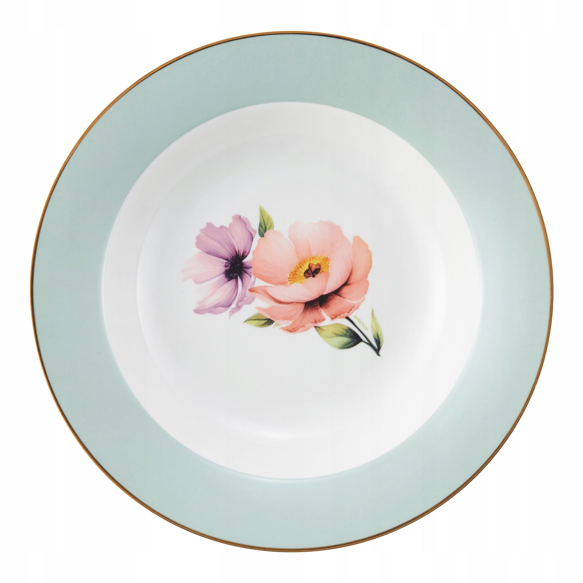 Talerz obiadowy głęboki Ambition Flores