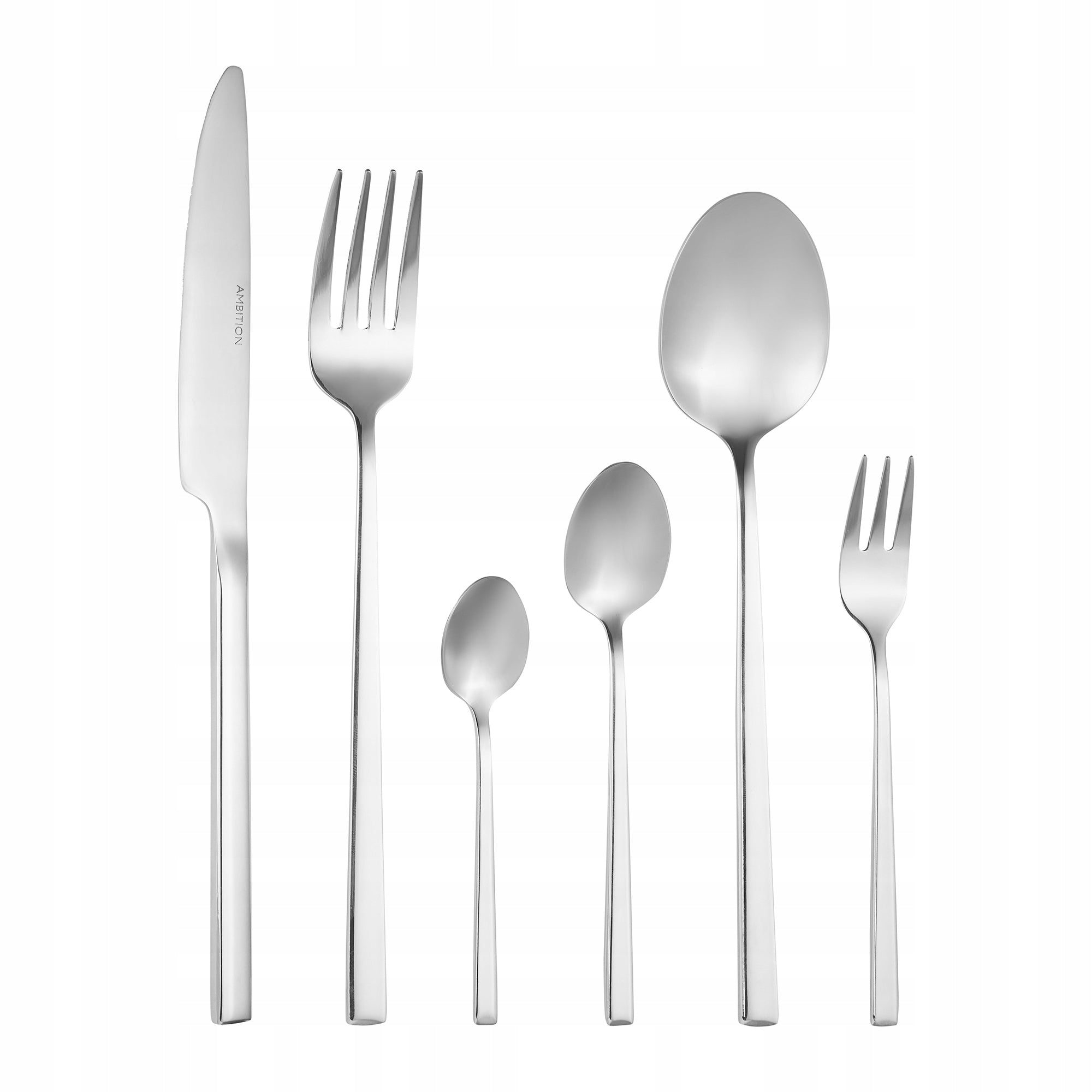 43402 Komplet zestaw sztućców Ambition Siena 72-elementowy w walizce