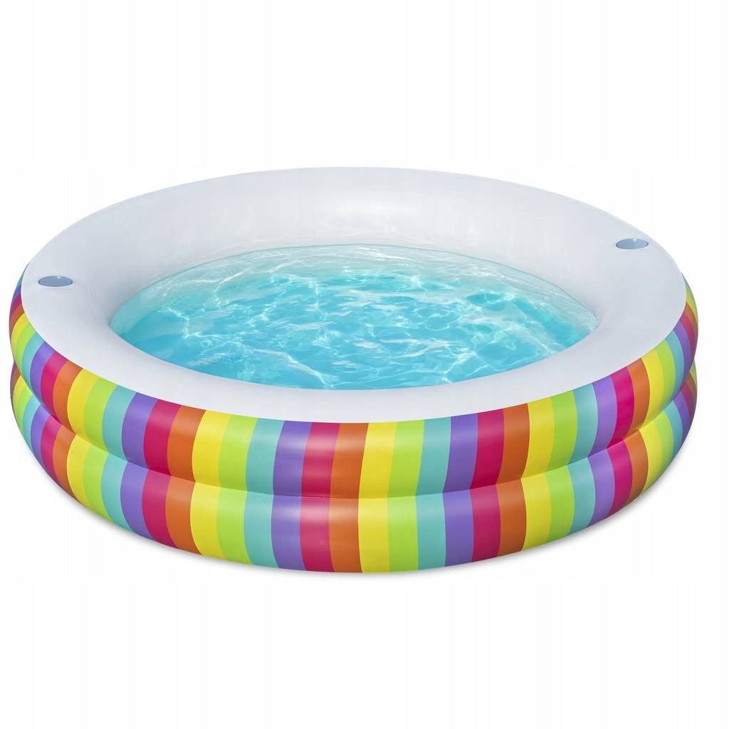Basen dmuchany okrągły Bestway 206 x 206 cm