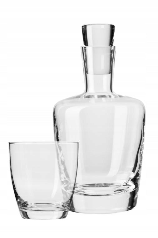 Ambition Amber zestaw do whisky karafka i 6 szklanek