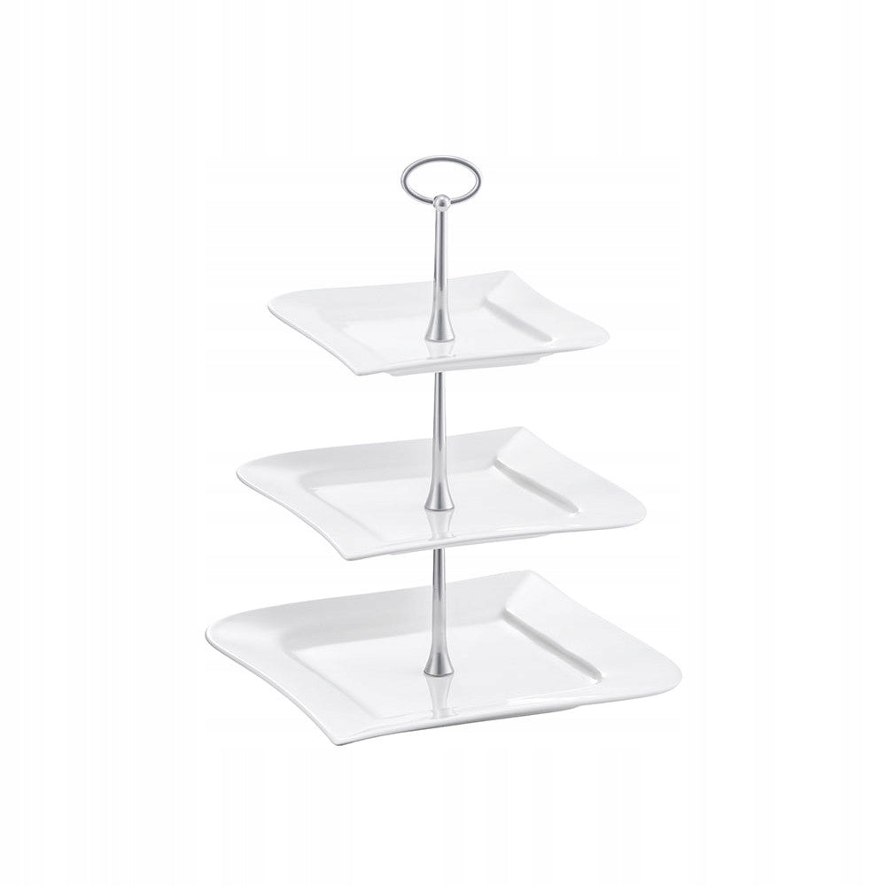 94660 Patera trzypoziomowa Fala 24,5x24,5 AMBITION