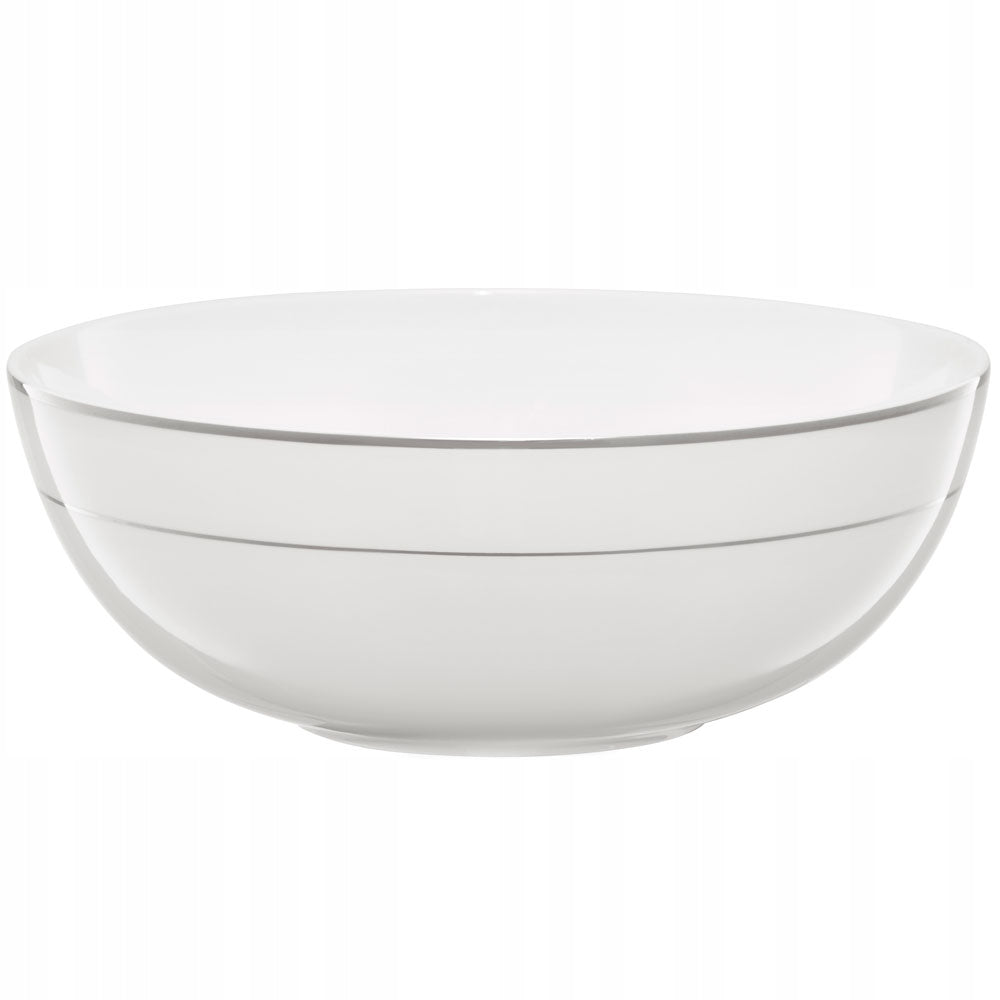 Salaterka Ambition Aura Silver biała 20 cm