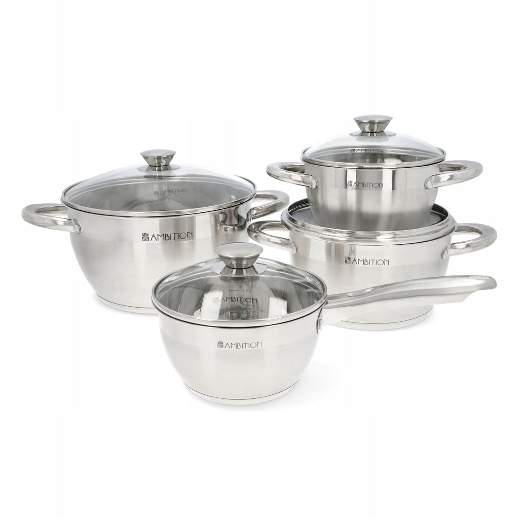 68884 AMBITION NOBLE ZESTAW KOMPLET GARNKÓW 8 ELE.