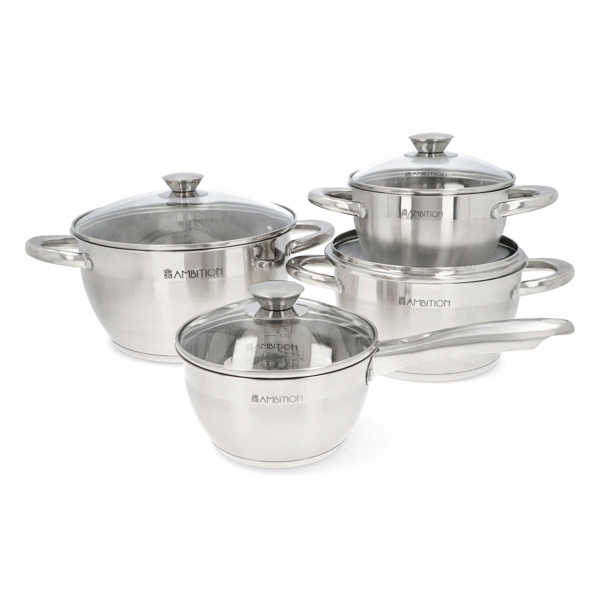 68884 AMBITION NOBLE ZESTAW KOMPLET GARNKÓW 8 ELE.
