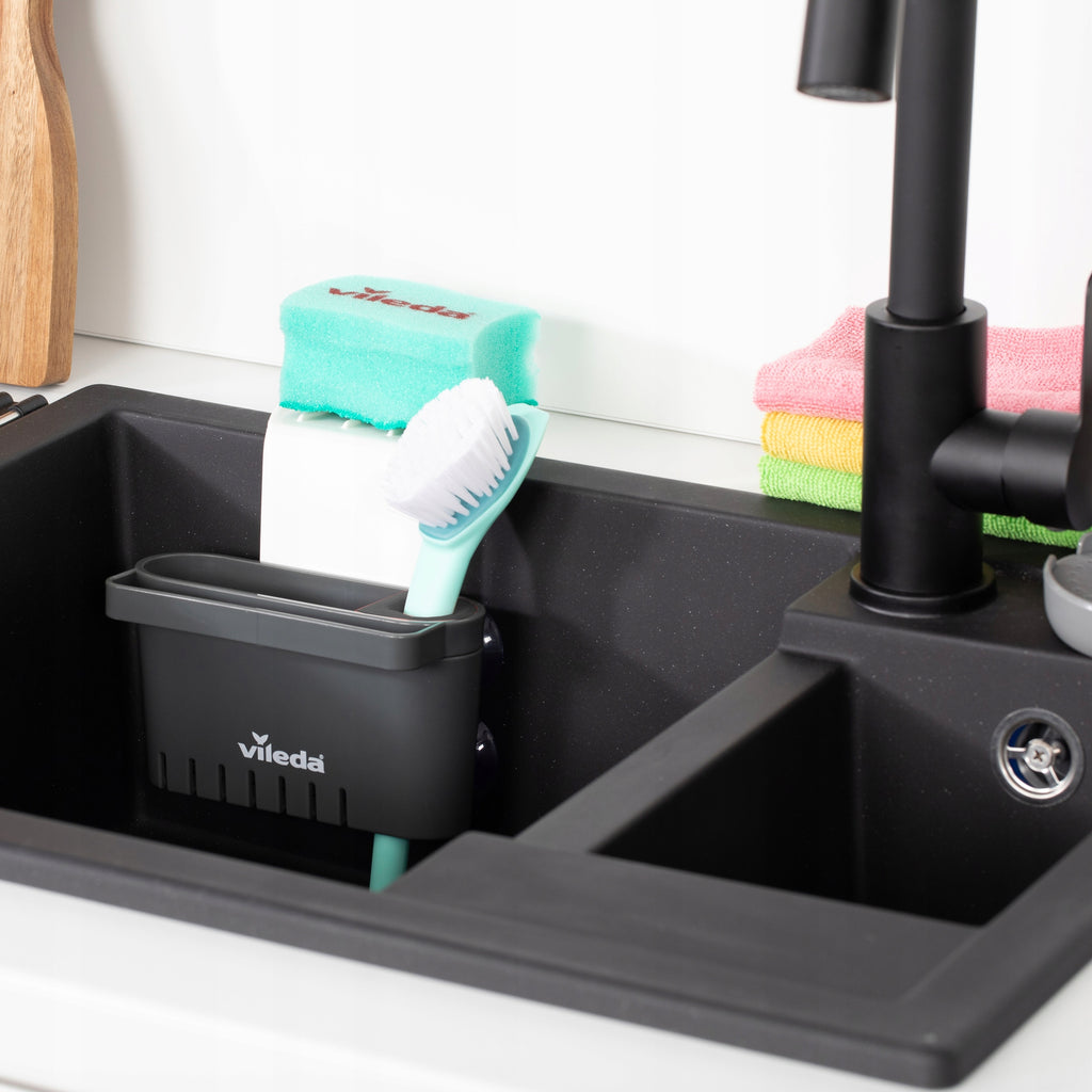813012 Organizer pojemnik kuchenny na zlew Easy Kitchen regulowany VILEDA