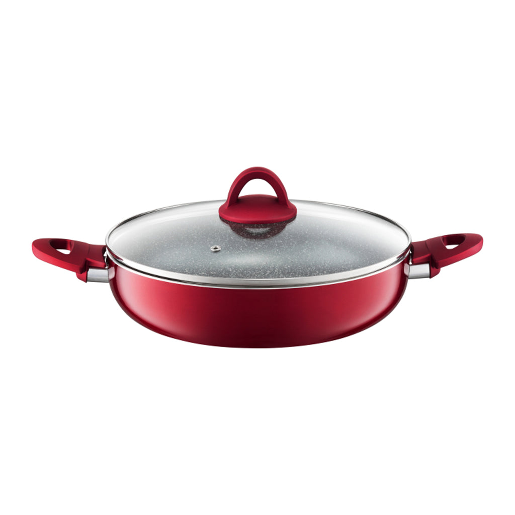 Patelnia tradycyjna Ambition Jasper 28 cm non-stick (nieprzywierająca)