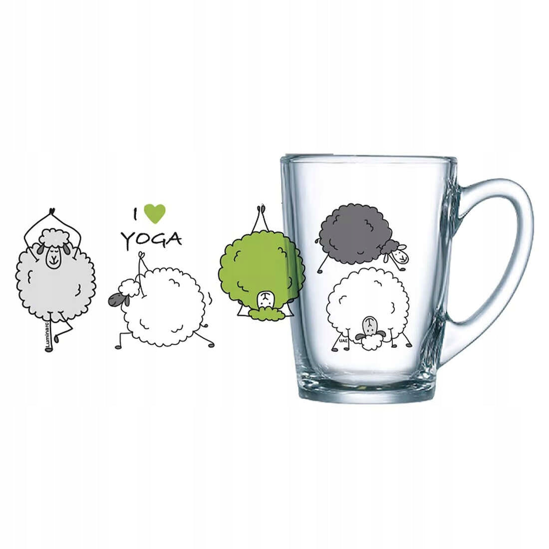 Kubek Luminarc New Morning szkło 320 ml