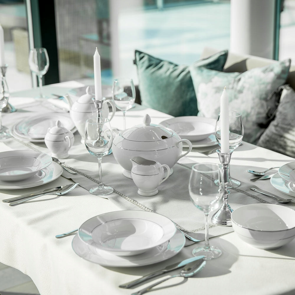 Talerz obiadowy głęboki Ambition Aura 23 cm