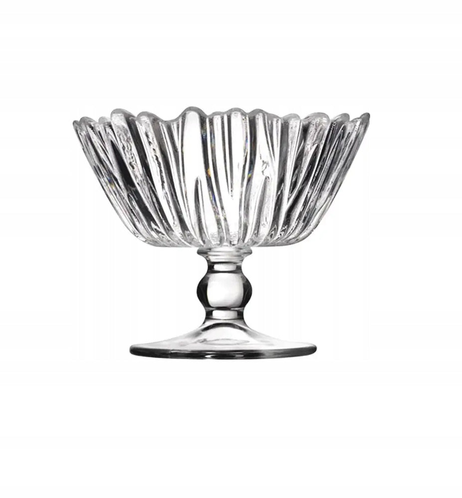 Salaterka na nóżce Pasabahce Aurora 14 cm