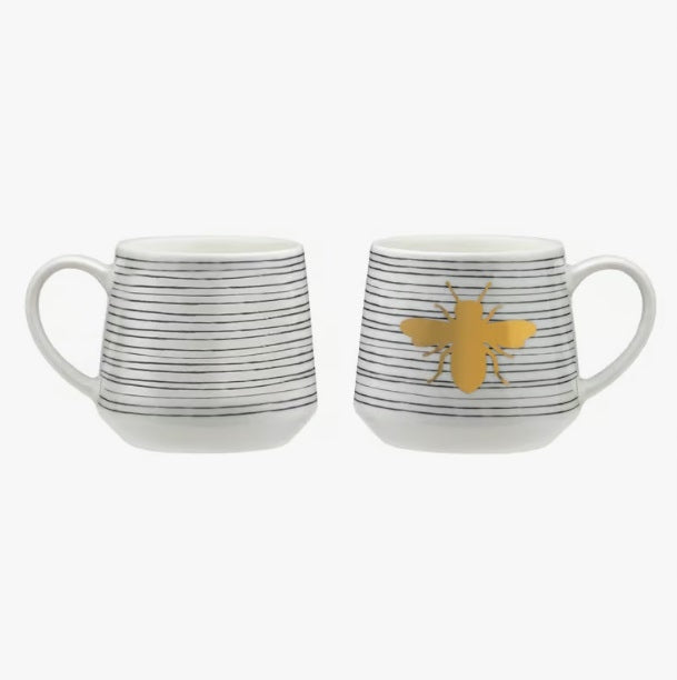 Kubek Ambition Gold Bee porcelana 460 ml