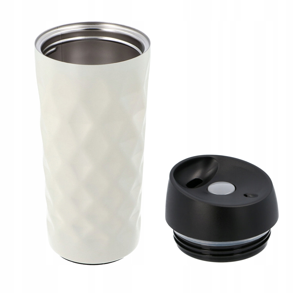 Kubek termiczny Ambition Diamond 0,4 l kremowy