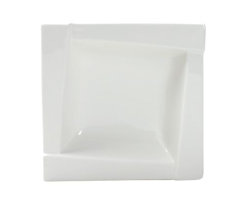 Salaterka Ambition Kubiko biała 18 cm