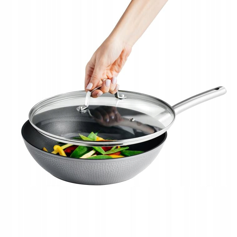 Patelnia tradycyjna Ambition BUBBLE 28 cm non-stick (nieprzywierająca)