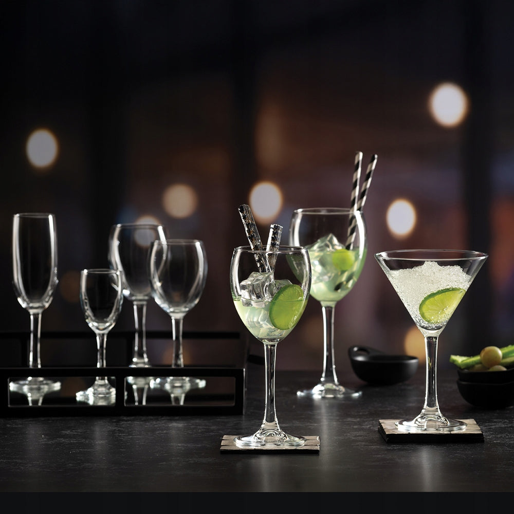 Kieliszki do szampana Pasabahce Greta bezbarwny 210ml 6 szt.