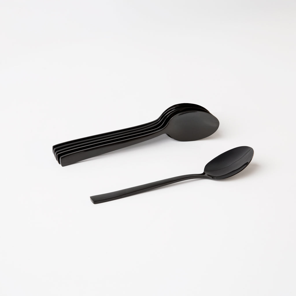 43390 Komplet 6 łyżeczek do herbaty Prato 14 cm black AMBITION