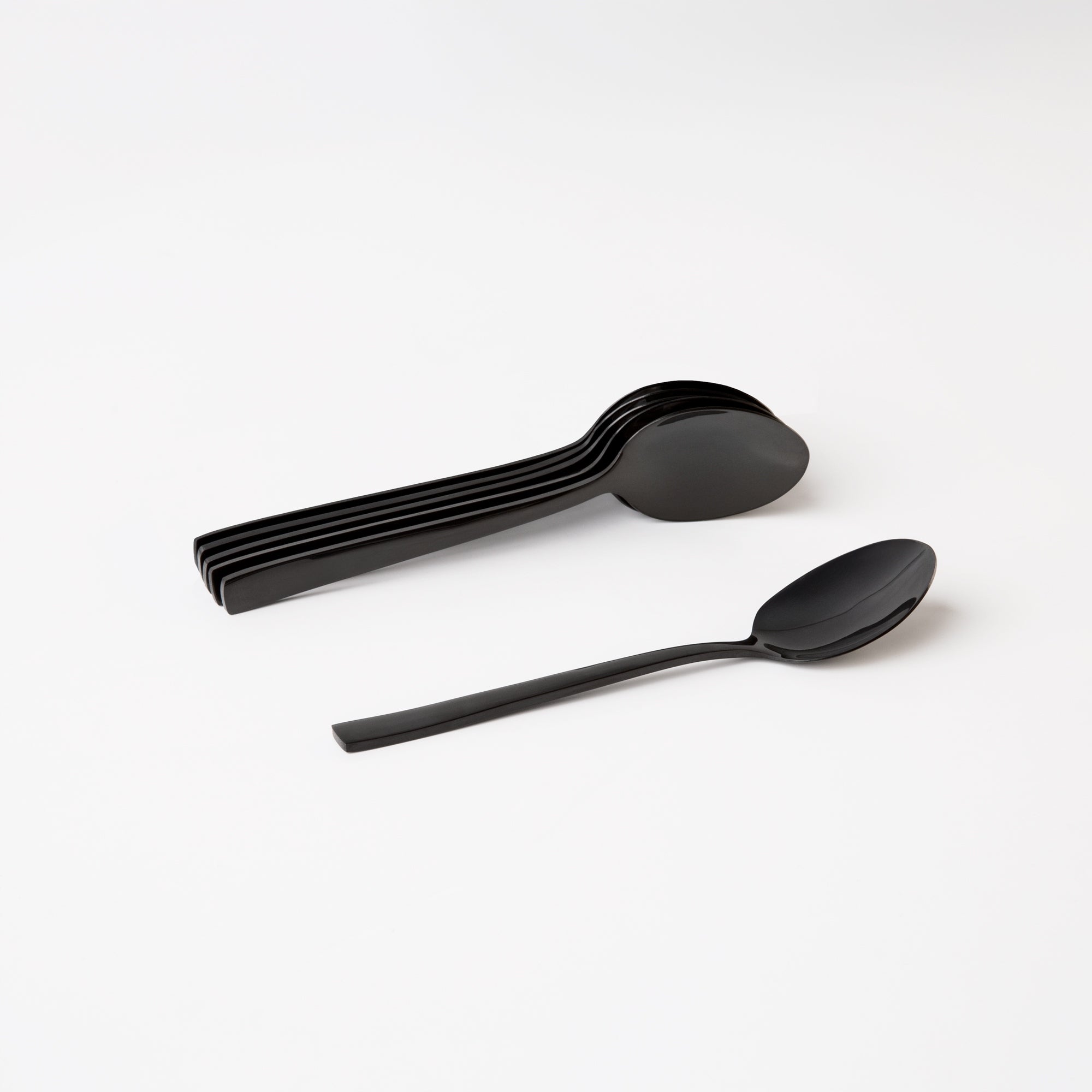 43390 Komplet 6 łyżeczek do herbaty Prato 14 cm black AMBITION