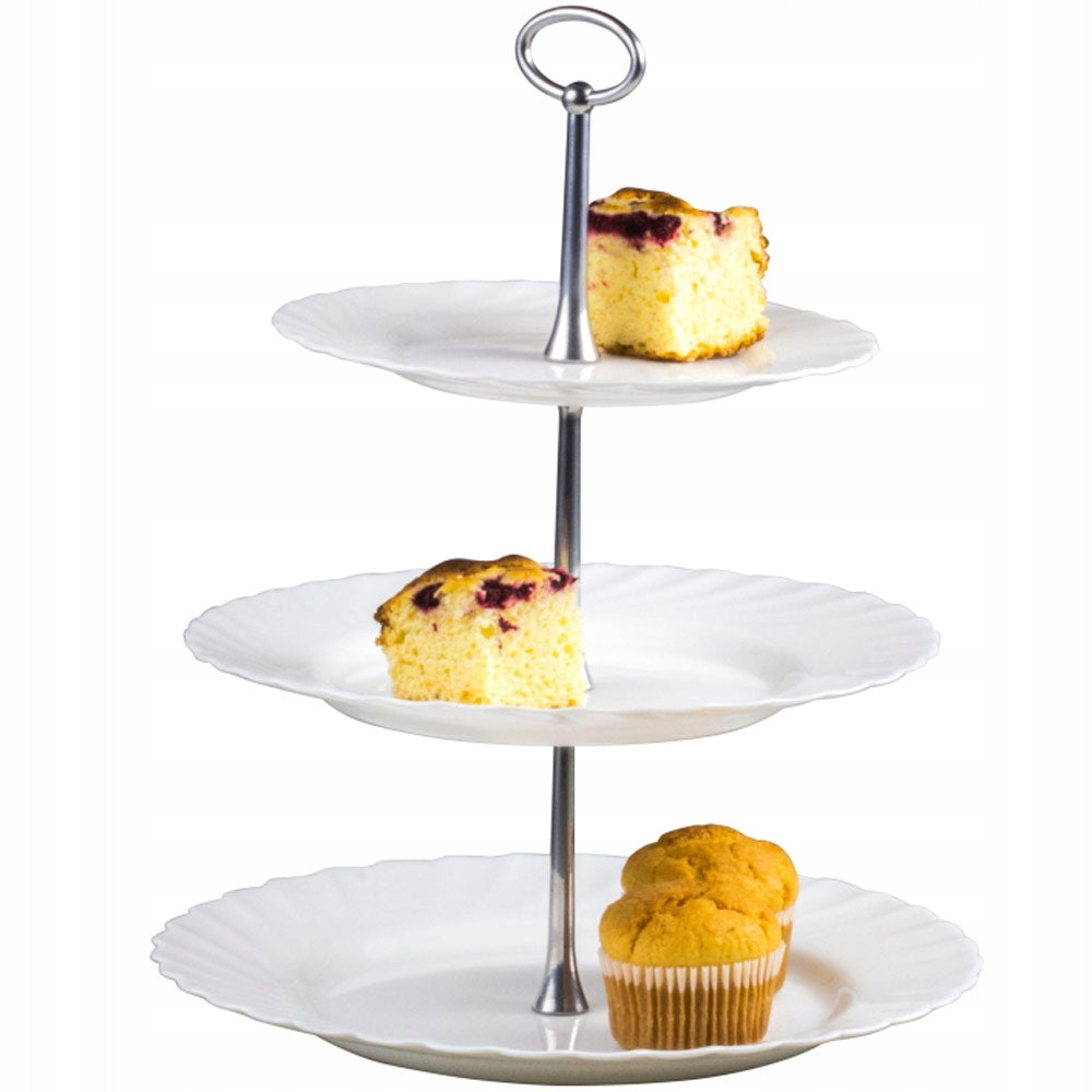 Patera Trzypoziomowa Trianon Luminarc 16/25/28 cm dj.