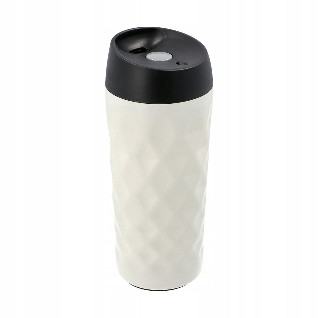 Kubek termiczny Ambition Diamond 0,4 l kremowy
