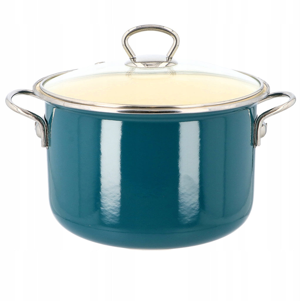 Garnek tradycyjny Emalia Olkusz Plus 1,3 l