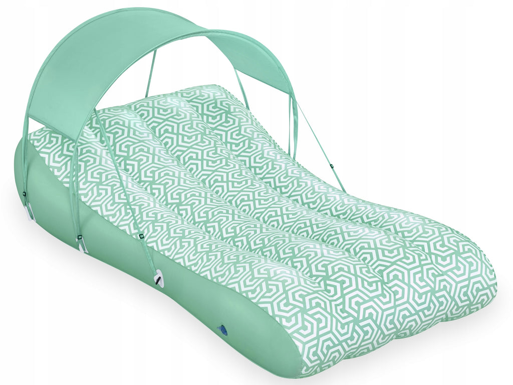 35837 Materac dmuchany z daszkiem Comfy Chill 178 x 102 cm BESTWAY