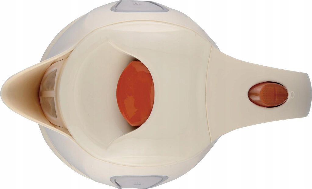 Czajnik elektryczny Optimum CJ-1050 Filip 1100 W 1 l beżowy/brązowy