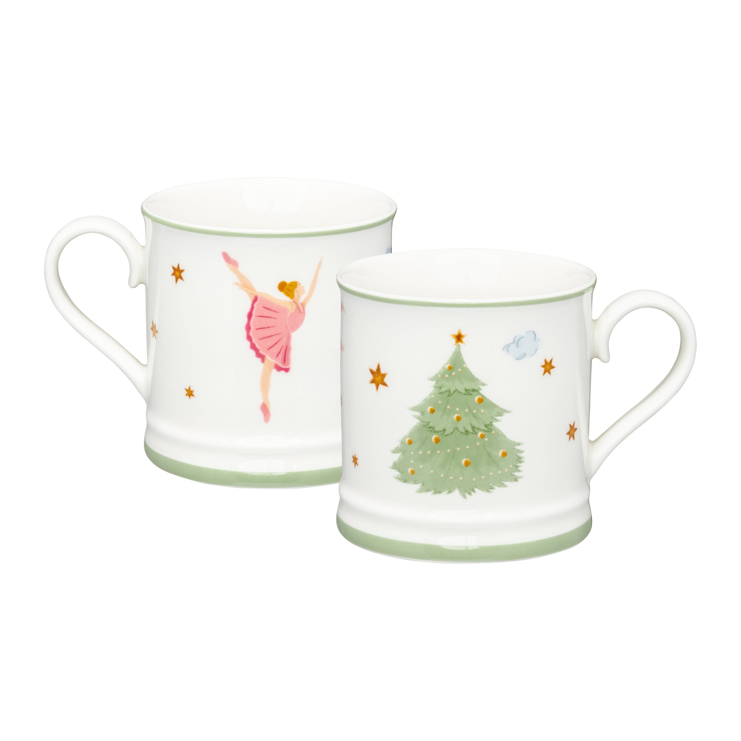 AMBITION BALLET KUBEK 380 ML PORCELANA BALETNICA