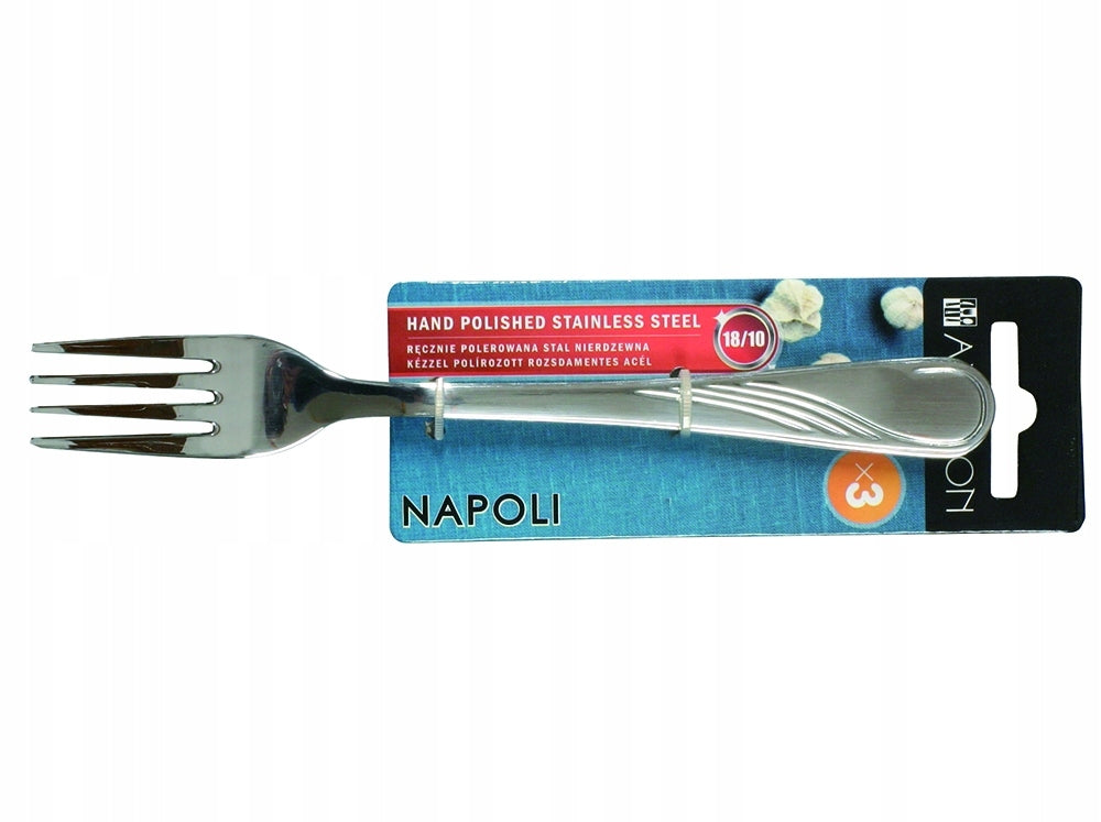 Widelec Ambition Napoli połysk 3 szt.