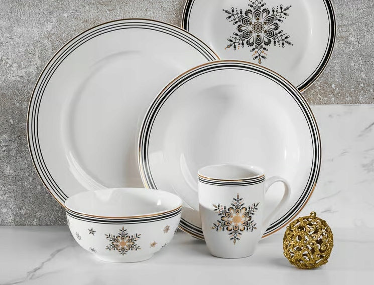 Miska świąteczna Art Deco Stars 14 cm AMBITION