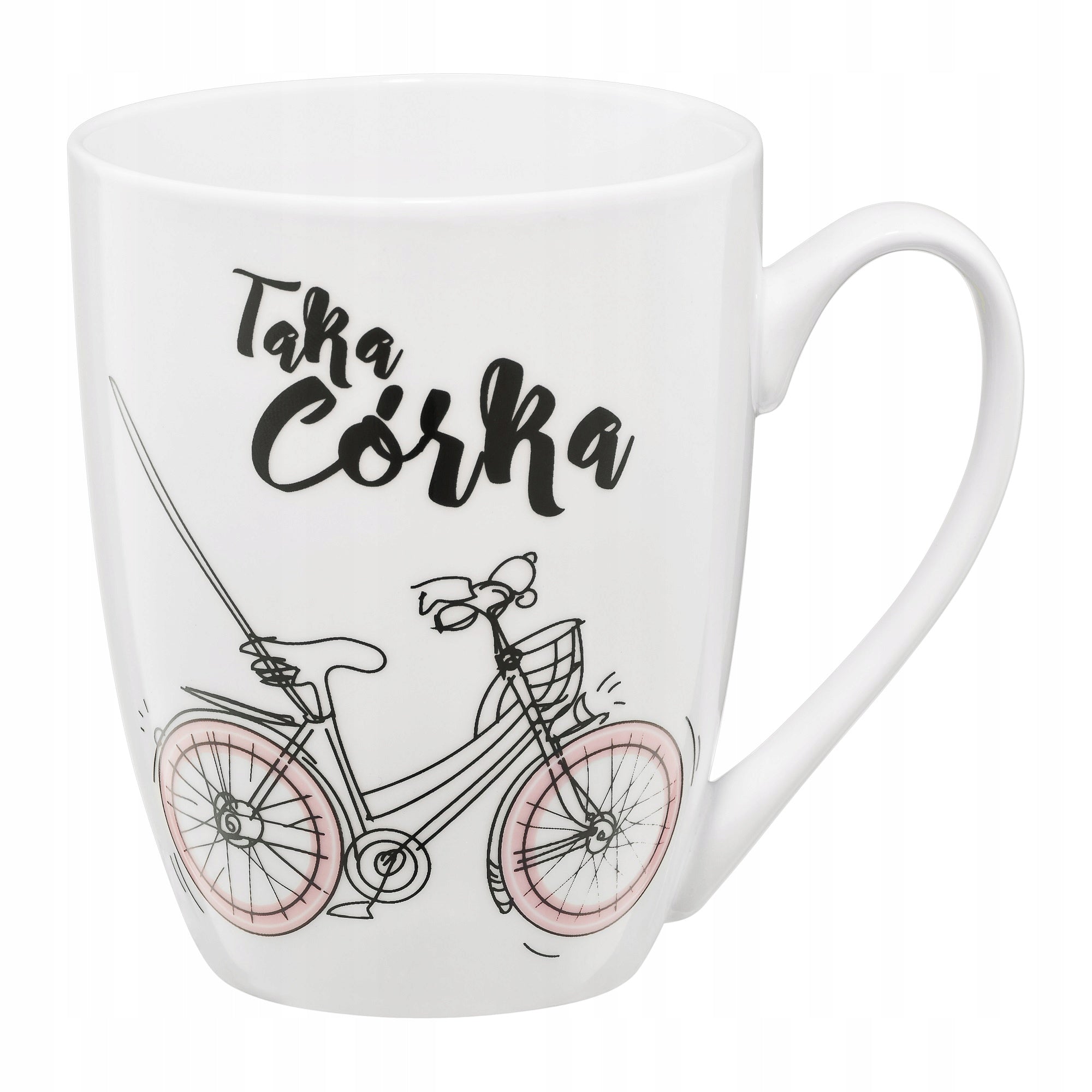 50972 AMBITION KUBEK TAKA CÓRKA 370 ML PORCELANA