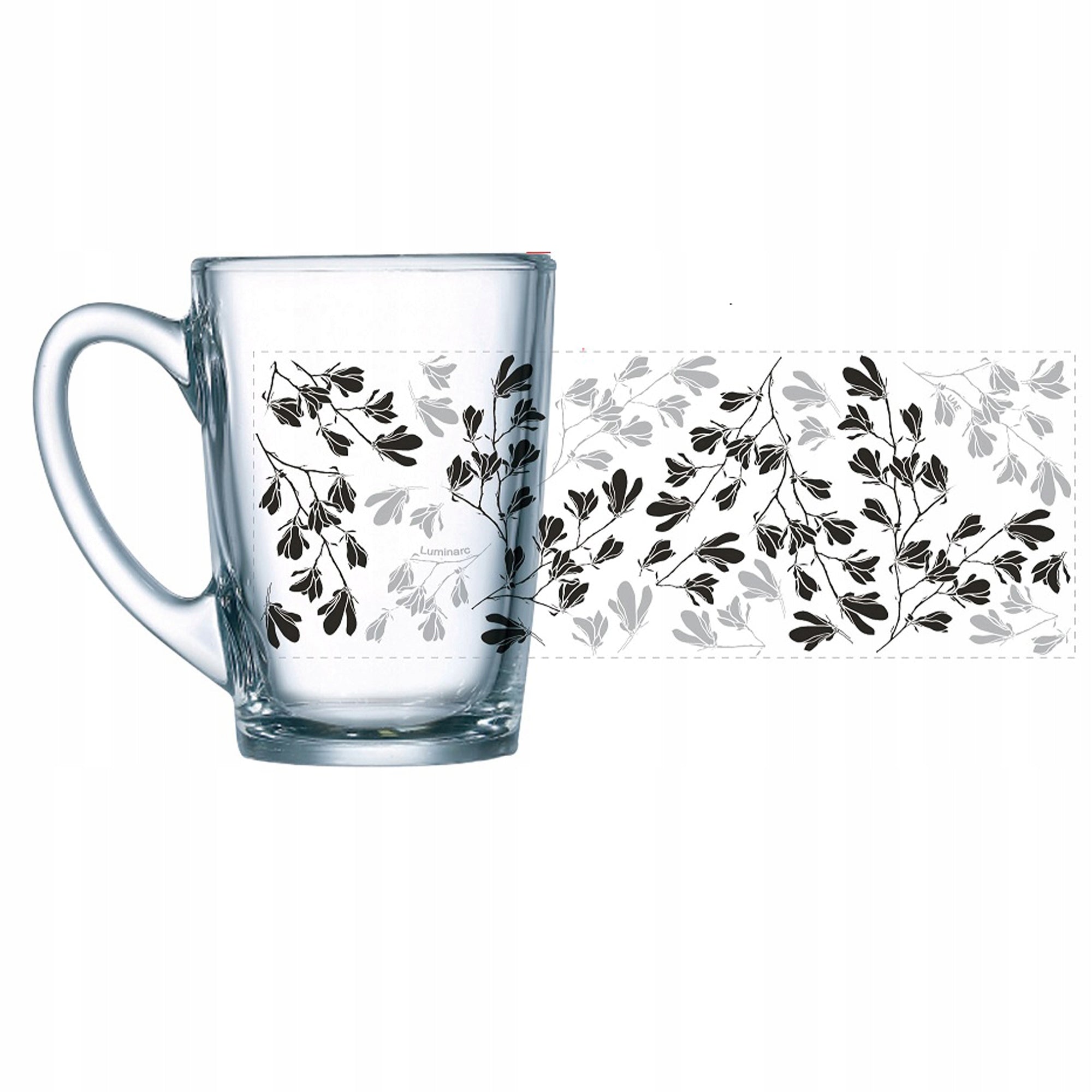 Kubek Luminarc szkło 320 ml dj.