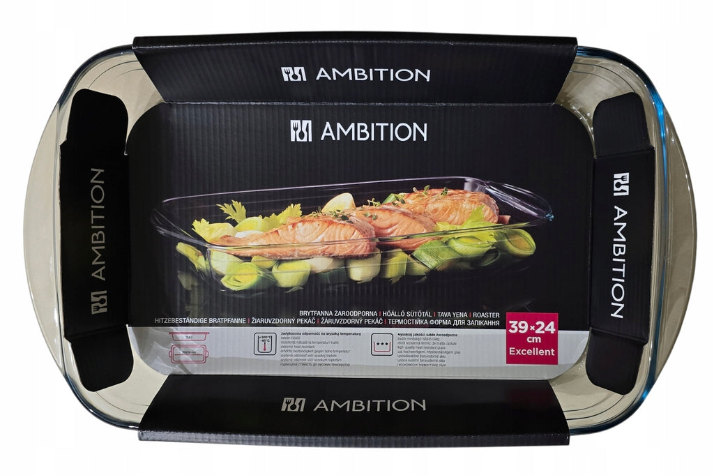 Naczynie żaroodporne prostokątny Ambition 3,8 l dj.