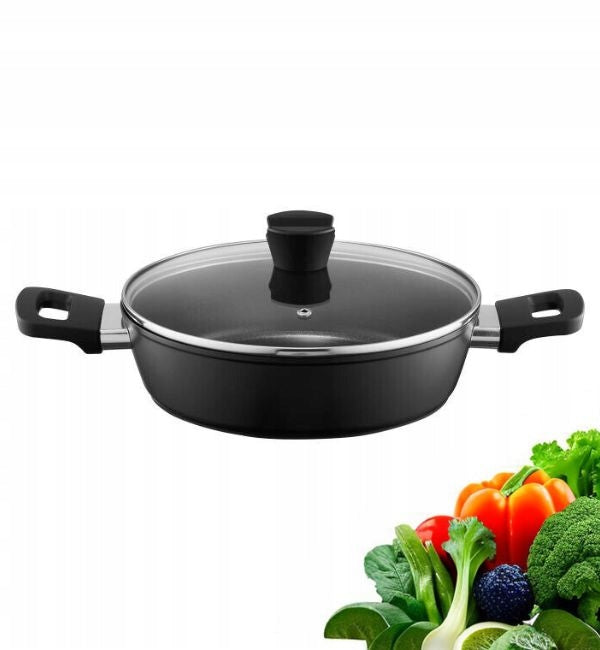 Patelnia tradycyjna Ambition Qualum 24 cm non-stick (nieprzywierająca)