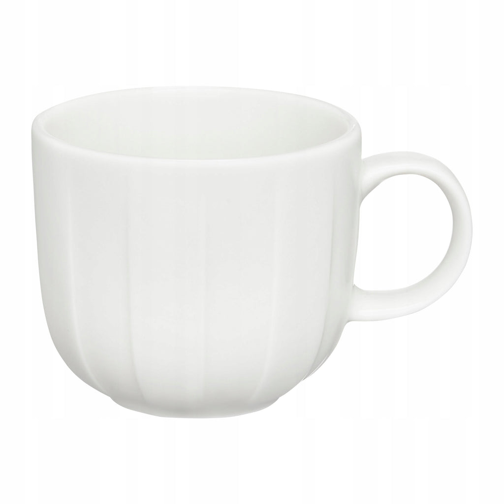 75010 Filiżanka Ligne 220 ml biała AMBITION